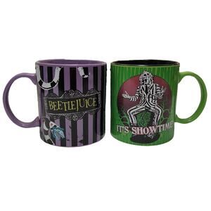 Silver Buffalo Beetle Juice Collectors Mug Set - 20oz Mugs